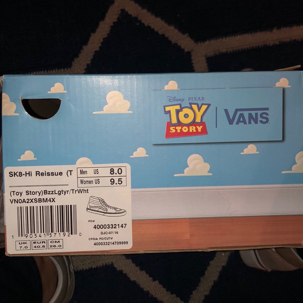 Toy Story Vans high tops